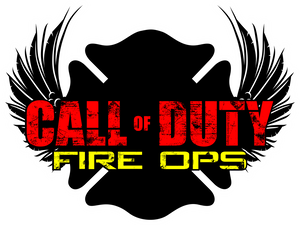 Call of Duty Fire Ops Sticker - Bombero Designs for firefighters