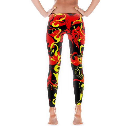 Liar Liar Women's Yoga Pant - Bombero Designs for firefighters