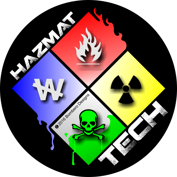 HAZMAT Tech Sticker