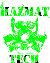 Load image into Gallery viewer, Hazmat Tech - Bombero Designs for firefighters