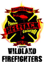 Load image into Gallery viewer, Pueblo Helitack - Bombero Designs for firefighters