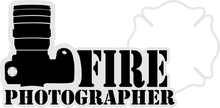 Load image into Gallery viewer, Fire Photographer - Bombero Designs for firefighters