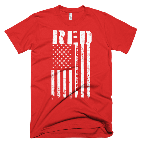 R.E.D. Remember Everyone Deployed - Bombero Designs for firefighters
