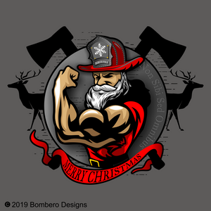 North Pole Fire T-Shirt - Bombero Designs for firefighters