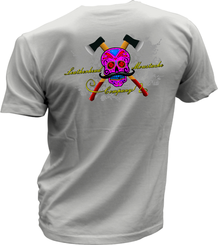 Leatherhead Sugar Skull - Bombero Designs for firefighters