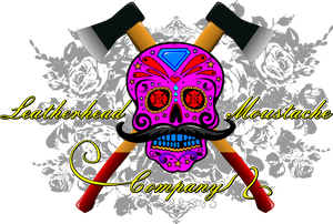 Leatherhead Sugar Skull - Bombero Designs for firefighters