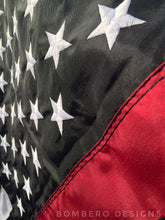 Load image into Gallery viewer, Heavy Duty Thin Red Line Flag - Bombero Designs for firefighters