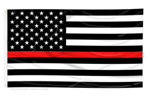 Thin Red Line Flag - Bombero Designs for firefighters