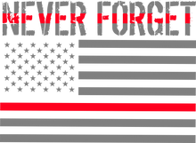 Load image into Gallery viewer, Never Forget - Womens - Bombero Designs for firefighters