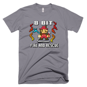 8 Bit Fire - Bombero Designs for firefighters
