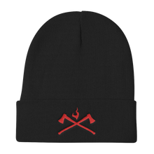 Load image into Gallery viewer, Axes Beanie - Bombero Designs for firefighters