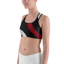 Load image into Gallery viewer, Thin Red LIne Sports bra - Bombero Designs for firefighters