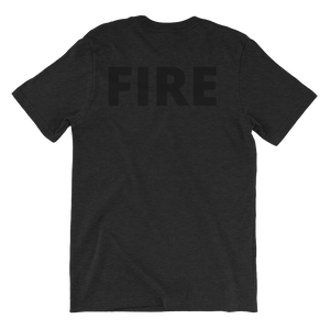 Blacked Out - Fire - Bombero Designs for firefighters